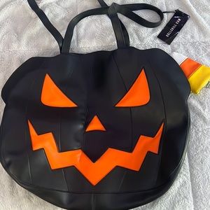 TRICK N TREATS DOLLS KILL PUMPKIN TOTE BAG